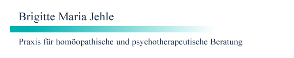 Brigitte Jehle, Praxis für Homöopathie Psychotherapie in Zürich